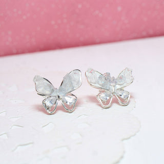 Aretes Blue Butterfly