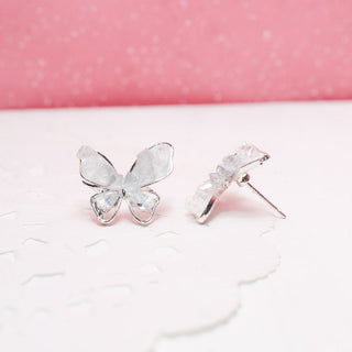 Aretes Blue Butterfly