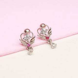 Aretes Sailor Moon Silver