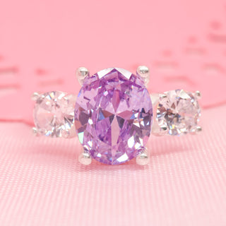 Anillo Purple Plata 925