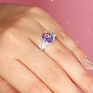 Anillo Purple Plata 925