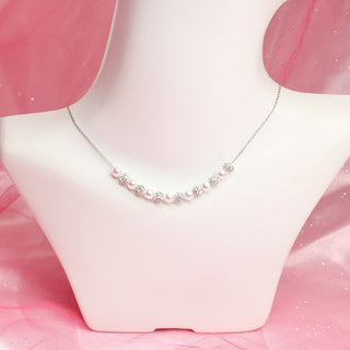 Collar Perlas con Zirconia