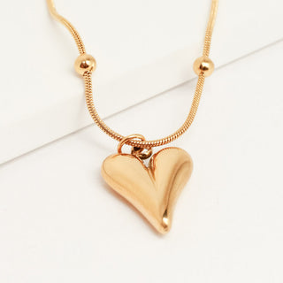 Collar Corazón Gold