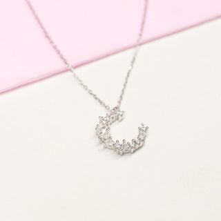 Collar Luna Glamour Plata 925