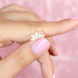 Piercing Flor de Diamantes