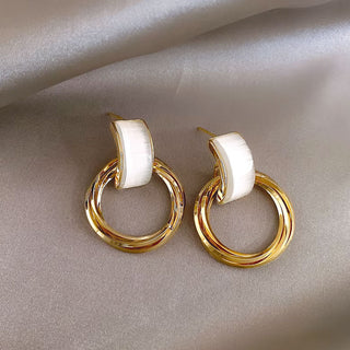 Aretes Celine Gold