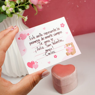 Tarjeta San Valentín Personalizada